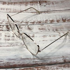 🔘Gold Rimmed Cat Eye Glasses